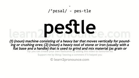 pronunciation of pestle|pestle analysis pronunciation.